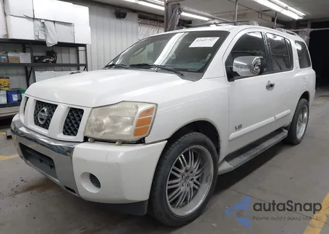 2006 Nissan Armada Se from USA, damaged, VIN 5N1AA08A66N736625